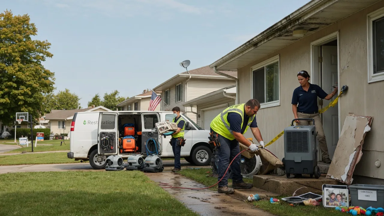 Water Damage Restoration in Mannsville, OK near me